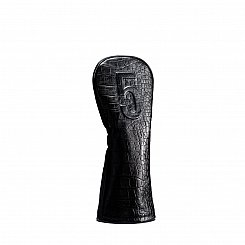 Vessel Lux Embossé 5-Wood Headcover - Crock Black
