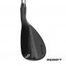 Cleveland RTZ Black Satin - Wedge (custom)
