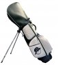 Malbon PU LEATHER STAND BAG – WHITE / NAVY / GREEN