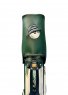 Malbon PU LEATHER STAND BAG – WHITE / NAVY / GREEN