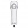 Titleist - Frost Out White, 2 Panel Headcover - Hybrid
