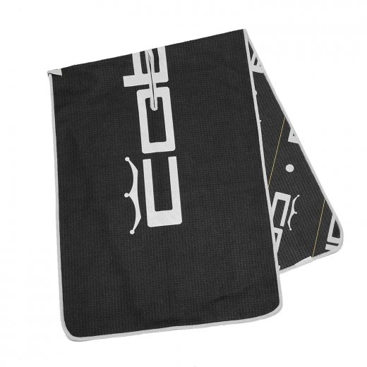 Cobra Microfiber Tour Towel - Black