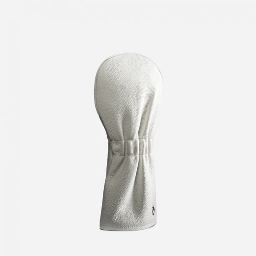 Vessel Lux Embossé Driver Headcover - White