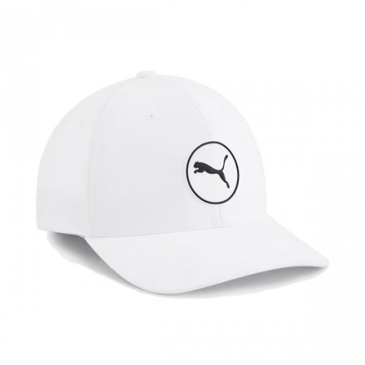 Puma Circle Cat Tech Cap - White