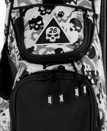 PXG Darkness Skull Camo Lightweight Carry Stand Bag