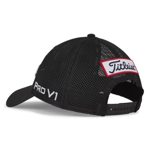 Titleist Tour Performance Mesh - Black/White