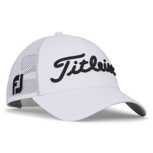 Titleist Tour Performance Mesh - White/Black